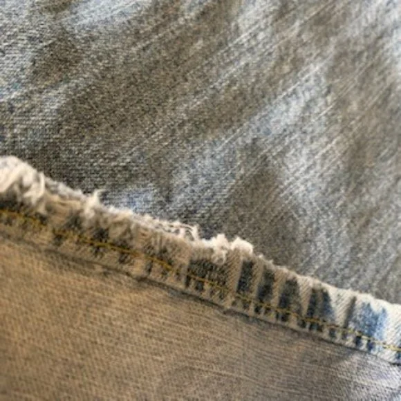 Levis Silver Tab Womens Baggy Denim  Jeans zip up fly 36 X 34 - Picture 12 of 12